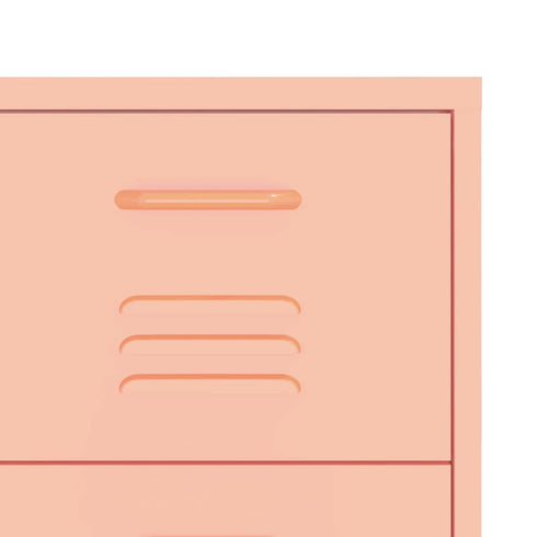 Lady Jillian - Drawer Cabinet Pink 80x35x101,5 cm Steel