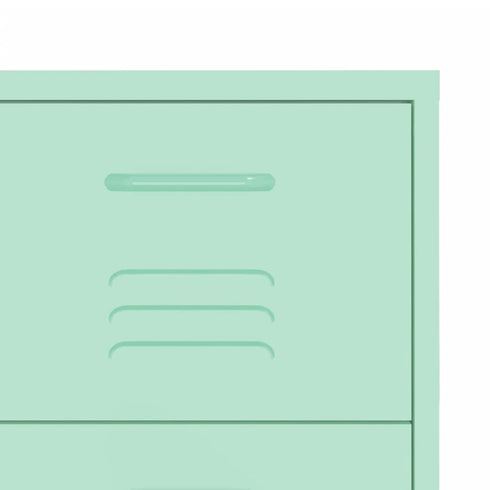 Lady Jillian - Drawer Cabinet Mint 80x35x101,5 cm Steel
