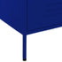Lady Jillian - Chest of Drawers Navy Blue 80x35x101,5 cm Steel