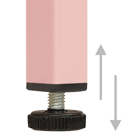 Lady Jillian - Chest of Drawers Pink 80x35x101,5 cm Steel