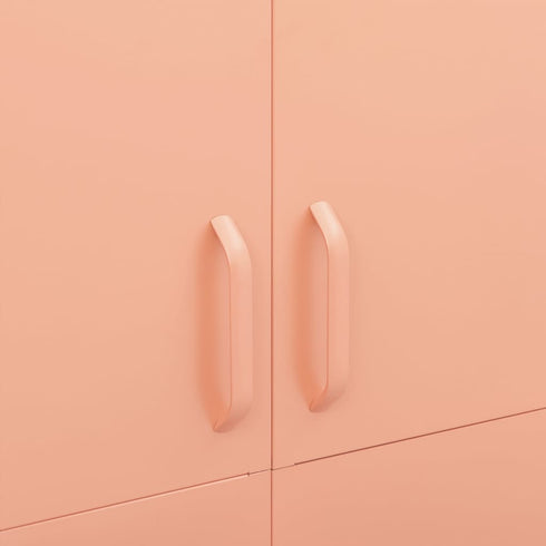 Lady Jillian - Wardrobe Pink 90x50x180 cm Steel