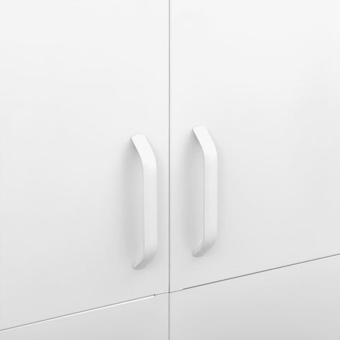 Lady Jillian - Wardrobe White 90x50x180 cm Steel
