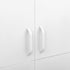 Lady Jillian - Wardrobe White 90x50x180 cm Steel