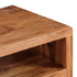 Swen Studio - TV Cabinet Solid Acacia Wood with Carved Doors 117x30x40 cm