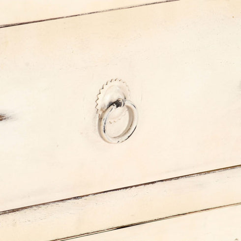 Rustika Rowe - Sideboard White 160x40x80 cm Solid Mango Wood