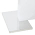 Swen Studio - Extendable Dining Table High Gloss White 180x90x76 cm MDF