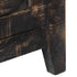 Rustika Rowe - Highboard Black 90x40x180 cm Solid Mango Wood