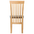 Swen Studio - Dining Chairs 6 pcs Solid Oak Wood and Faux Leather
