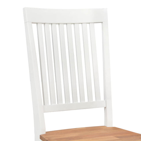 Maison Madeleine - 5 Piece Dining Set Solid Oak Wood