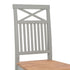 Maison Madeleine - 5 Piece Dining Set Solid Oak Wood