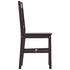 Maison Madeleine - 9 Piece Dining Set Pinewood Dark Brown
