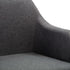 Swen Studio - Swivel Dining Chairs 6 pcs Dark Grey Fabric (UK/IE/FI/NO only) (6x331499)