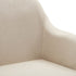 Swen Studio - Swivel Dining Chairs 6 pcs Cream Fabric (UK/IE/FI/NO only) (6x331500)