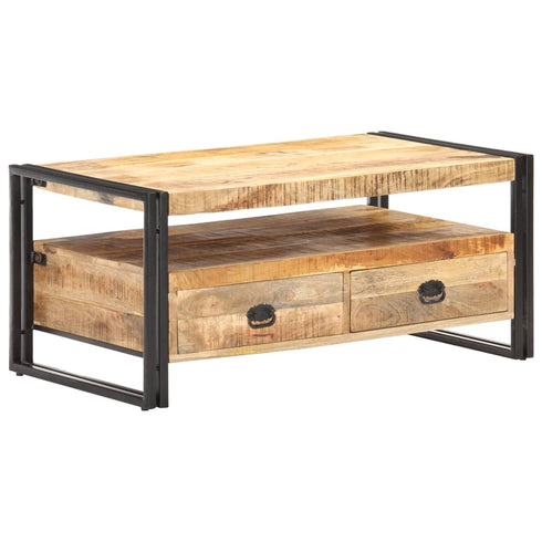 Rustika Rowe - Coffee Table 100x55x45 cm Rough Mango Wood