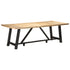 Rustika Rowe - Dining Table 240x100x76 cm Rough Mango Wood
