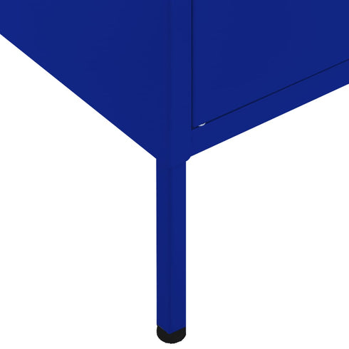 Lady Jillian - Storage Cabinet Navy Blue 80x35x101,5 cm Steel - Model 1