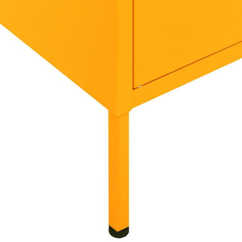 Lady Jillian - Storage Cabinet Mustard Yellow 80x35x101,5 cm Steel - Model 1