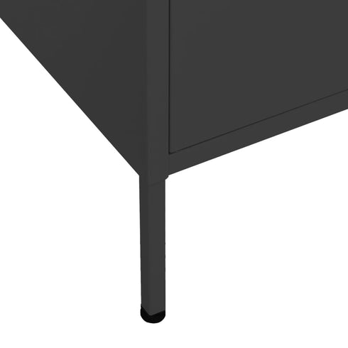 Lady Jillian - Storage Cabinet Black 80x35x101,5 cm Steel - Model 1