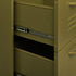Lady Jillian - Drawer Cabinet Olive Green 80x35x101,5 cm Steel