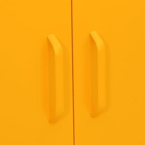 Lady Jillian - Storage Cabinet Mustard Yellow 80x35x101,5 cm Steel - Model 3