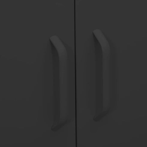 Lady Jillian - Storage Cabinet Anthracite 80x35x101,5 cm Steel - Model 3