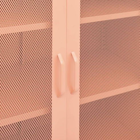 Lady Jillian - Storage Cabinet Pink 80x35x101,5 cm Steel - Model 4