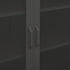 Lady Jillian - Storage Cabinet Anthracite 80x35x101,5 cm Steel - Model 4