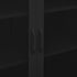 Lady Jillian - Storage Cabinet Black 80x35x101,5 cm Steel - Model 4