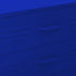 Lady Jillian - Chest of Drawers Navy Blue 80x35x101,5 cm Steel