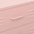 Lady Jillian - Chest of Drawers Pink 80x35x101,5 cm Steel