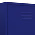 Lady Jillian - Wardrobe Navy Blue 90x50x180 cm Steel