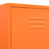 Lady Jillian - Wardrobe Orange 90x50x180 cm Steel