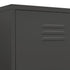 Lady Jillian - Wardrobe Anthracite 90x50x180 cm Steel