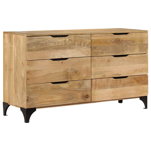Rustika Rowe - Drawer Cabinet Solid Mango Wood 140x45x80 cm
