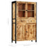 Rustika Rowe - Highboard 100x40x175 cm Solid Mango Wood