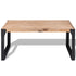 Rustika Rowe - Three Piece Living Room Furniture Set Solid Acacia Wood