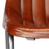 Swen Studio - Dining Chairs 4 pcs Brown Real Leather