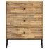 Rustika Rowe - Sideboard Set 3 Pieces Reclaimed Teak Wood