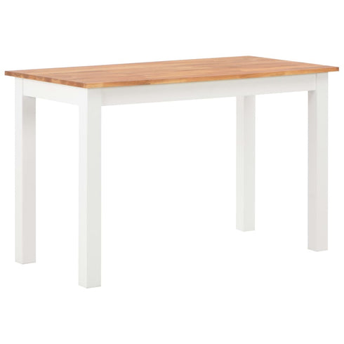 Maison Madeleine - 5 Piece Dining Set Solid Oak Wood