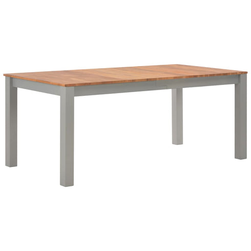Maison Madeleine - 7 Piece Dining Set Solid Oak Wood