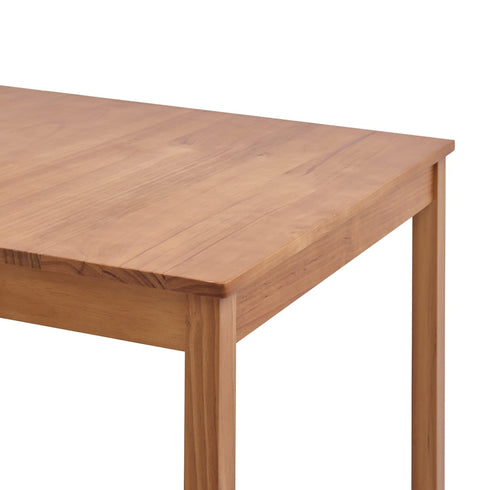 Maison Madeleine - 9 Piece Dining Set Pinewood Honey Brown