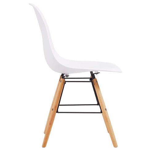 Swen Studio - 3 Piece Dining Set Plastic White