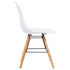 Swen Studio - 3 Piece Dining Set Plastic White
