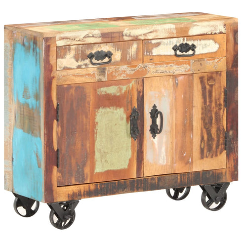 Rustika Rowe - Sideboard 80x30x70 cm Solid Reclaimed Wood