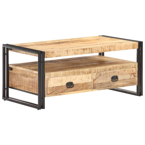 Rustika Rowe - Coffee Table 100x55x45 cm Rough Mango Wood