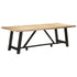 Rustika Rowe - Dining Table 240x100x76 cm Rough Mango Wood