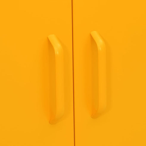 Lady Jillian - Storage Cabinet Mustard Yellow 80x35x101,5 cm Steel - Model 2