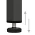 Lady Jillian - Chest of Drawers Anthracite 80x35x101,5 cm Steel