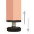 Lady Jillian - Wardrobe Pink 90x50x180 cm Steel