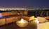Ecosmart Fire Mix 850 Fire Pit Bowl - Bone Finish / Black Burner - ESF.O.MX8.BO.B